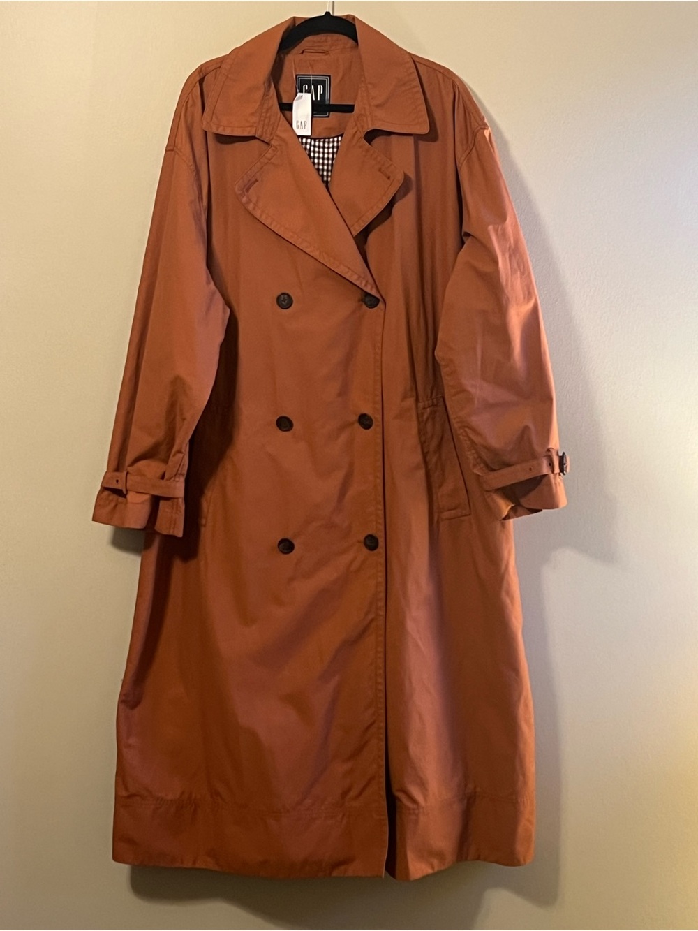 NWT GAP Double-Breasted Trench Coat